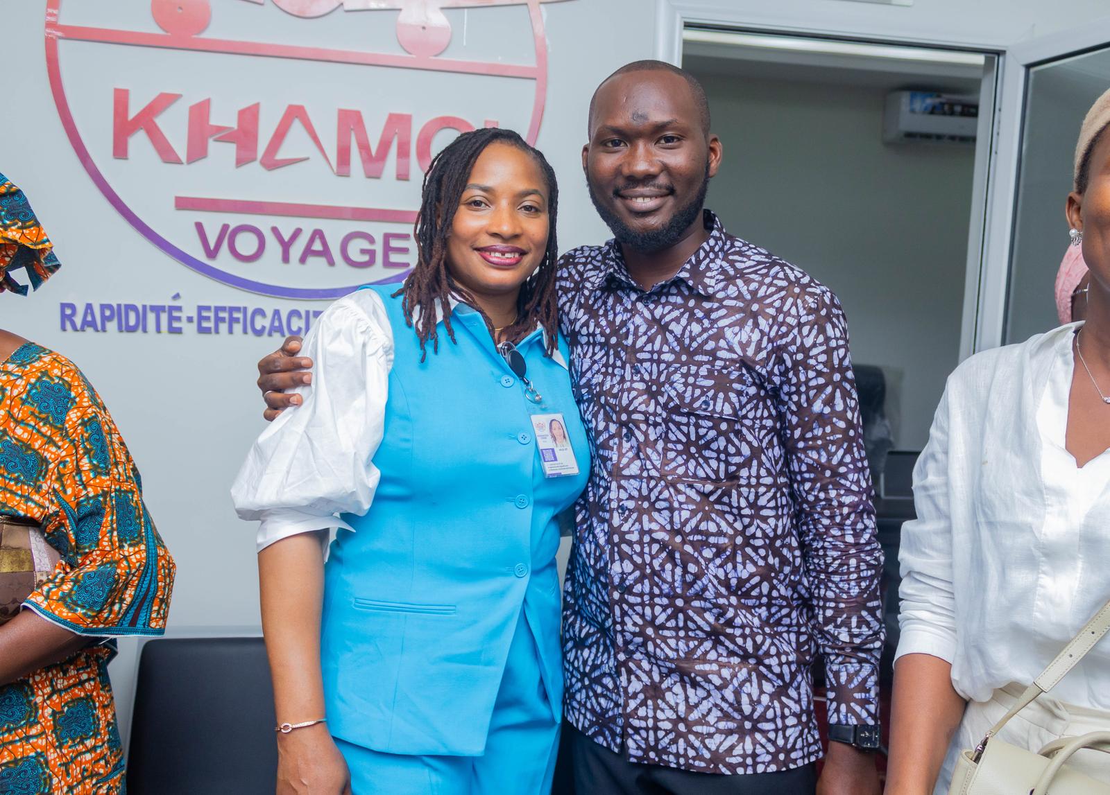 L'équipe avec les partenaires et invités