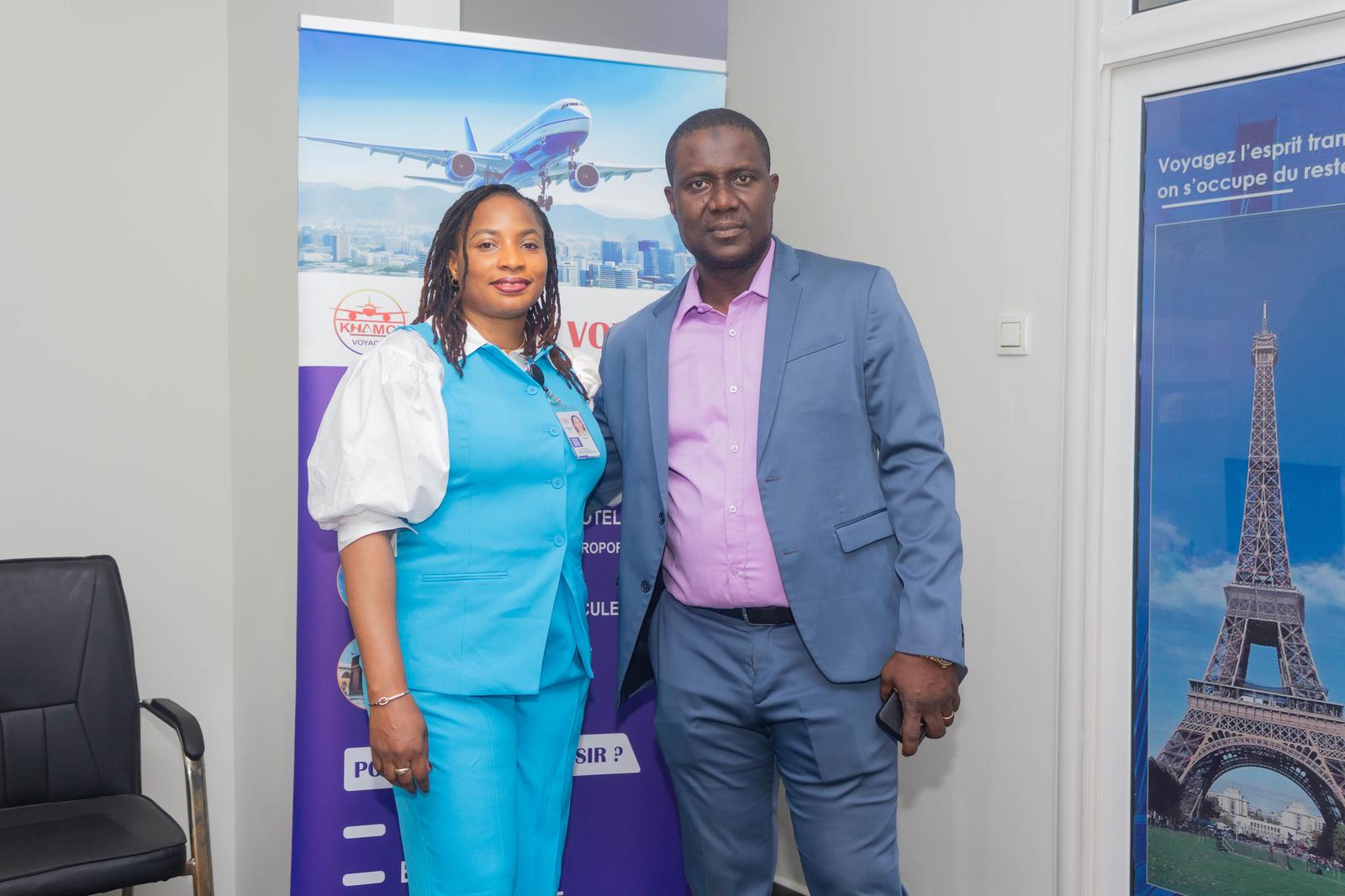 Inauguration en présence des partenaires et clients